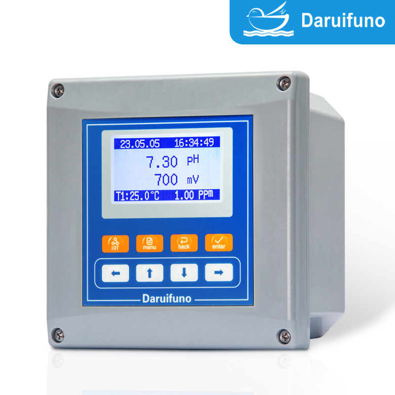 Analog Type Dule Channels PH And ORP Controller With Historical Data Record For