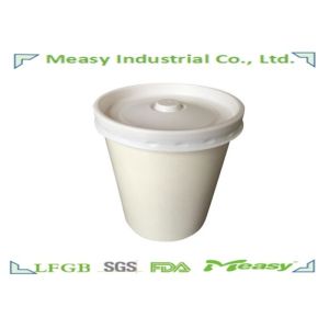 Takeaway biodegradable Disposable Paper Bowl 8oz 12oz 16oz With Lid
