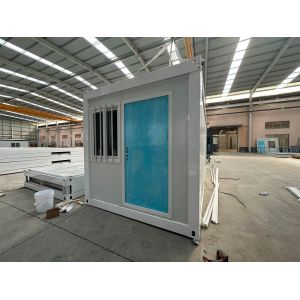 Steel Frame Easy Assembly 20ft 40ft Tiny Homes Site Office Container Houses with