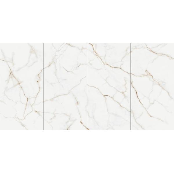 900x1800x9mm Polished Glazed Porcelain Tile Light Yellow Indoor Floor Wall