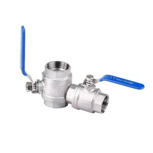 Casting 1/4''-4.0'' WZ Stainless Steel 201 Ball Valve for Internal Thread