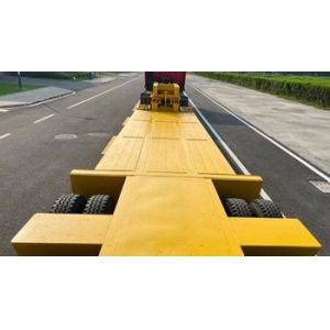Customizable Steel Multi Axis CIMC Lowbed Semi-Trailer Truck Trailers