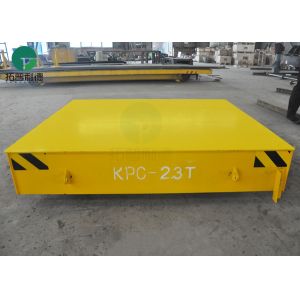 2T Hot Sale Industrial Metal Plate Railway Transfer Electric Trolley