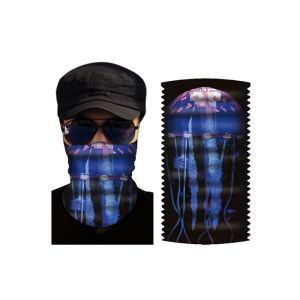 100% Microfiber Polyester Multifunctional Seamless Face Bandanas