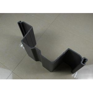 Vinyl PVC Extrusion Plastic Sheet Pile U Shaped Grey Color
