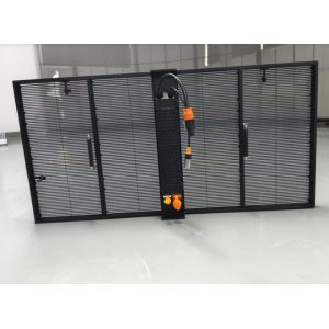 1500CD Transparent Glass LED Screen Full Color ICE LED Screen for Electronic