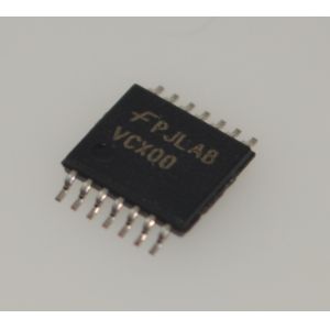 74VCX00MTCX 2.3-3.6V Quad 2-Input NAND Gate with 3.6V Tolerant Inputs/Outputs