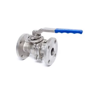 High Pressure 2 Piece Ball Valve Manual JIS 20K CF8 Stainless Steel Material For
