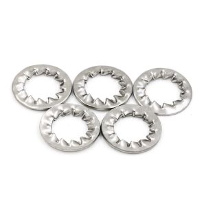 Mechanical Dimentions Stainless Steel 304 Internal Tooth Washer for Reliability Test