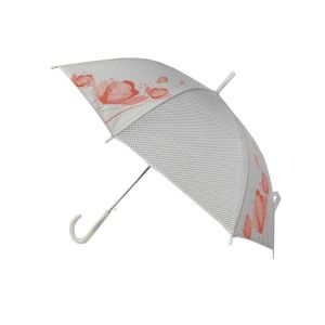 Digital Printing Ladies Windproof Straight Umbrella