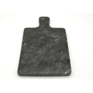 Paddle Shape 25x15cm Marble Stone Placemats Black Polished