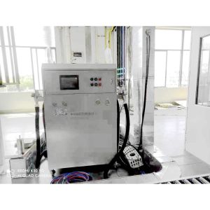 Outgoing Inspection R32 Refrigerant Filling Station With PLC Control System