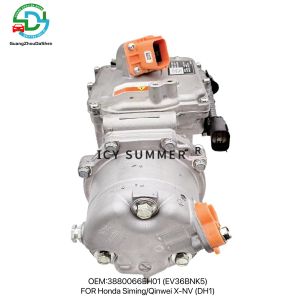 OE 3880066EHO1 Electric Car Hybrid AC Compressor For Honda Siming / Qinwei X-NV