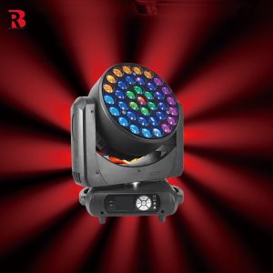 Aluminum Alloy Moving Head Light LED Wash Zoom RGBW 4in1