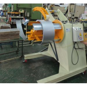 Automatic Steel Coil Decoiler Machine With Heavy Load Capacity , Hydraulic
