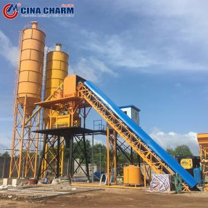 HZS90 Ready Mixed Concrete Batching Plant Concrete Mixing Plant 90m3/H