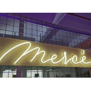 China English Word Letter Custom Neon Signs Square backboard 50000hrs on sale