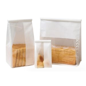Package Of Disposable Plastic Bread Bags With High Durability