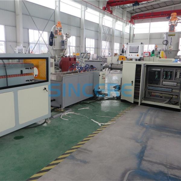 Buy HDPE Carbon Spiral Pipe Extrusion Line / Extruder Machine at wholesale prices