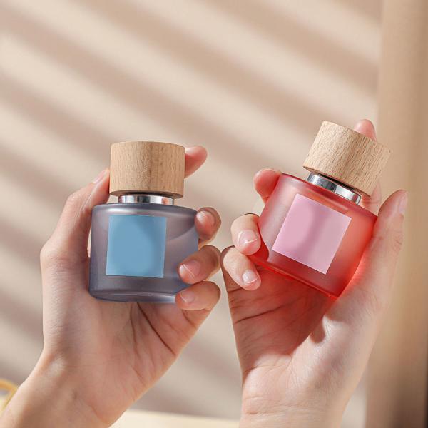Buy Clear Texture OEM Wooden Perfume Cap With Good Hand Feel at wholesale prices