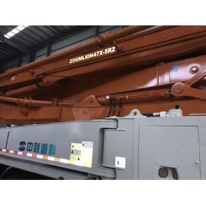 Orange Color Zoomlion 47m Used Concrete Pump for Heavy Equipment in Productivity