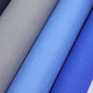 Rip Stop TC Fabric High Fade Resistance And Colorfastness