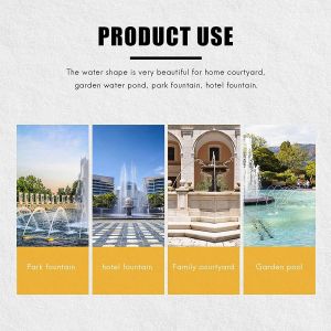 7.3psi - 43psi 1/2" DN15 Bubbler Fountain Nozzle For Ponds