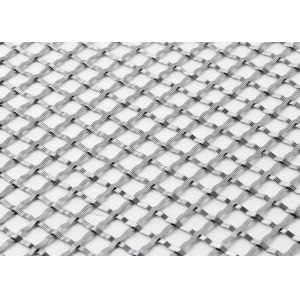 SS304 Double Crimped Wire Mesh 2mm Thickness