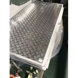 1100 Anodized Aluminum Plate Stucco Embossed Refrigeration Construction Support