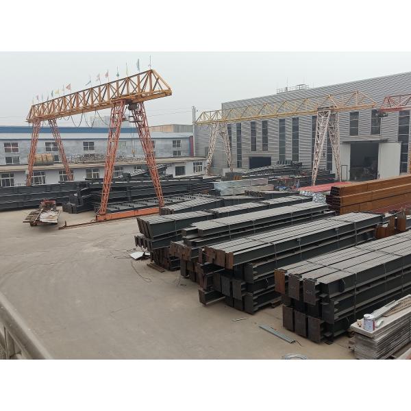 Buy Sandwich Panel Galvanized Prefab Steel Construction 2M To 12M Height at wholesale prices