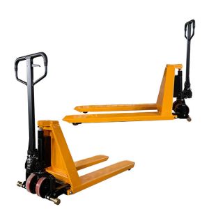 Double Piston 1000kg Hydraulic Scissor Lift Manual Steel Fork Length 45.28in