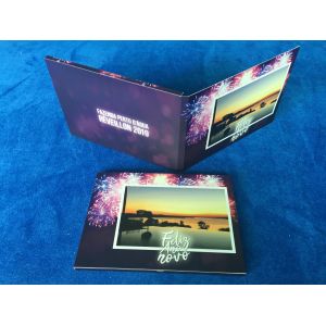 Digital Innovative Lcd Greeting Card Lcd Screen Video Brochure