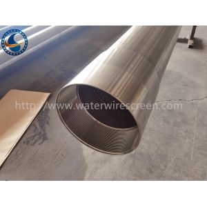 Stainless Steel 304 Slot 1.0mm 8-5/8" Water Wire Screen For Deep Wells