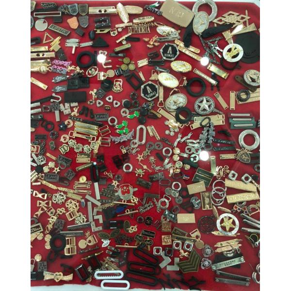 Custom Bright Zinc Alloy Metal Jeans Button Engraved Metal Button