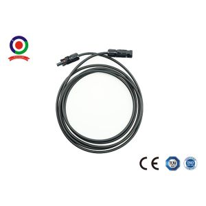 Flexible 4mm2 Solar Panel Extension Cable Quick Connect With Connector