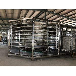 New Design Cooling Tower Bakery Machine/Baking Spiral Conveyor