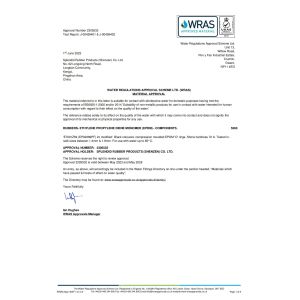 Splendid Rubber Products (Shenzhen) Co., Ltd. Certifications