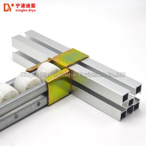 Colored Zinc plated roller track Easy-handing slat rail Connector