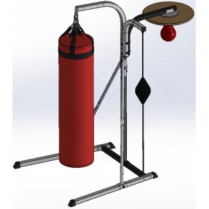 80kg Boxing Bag Hanger Stand Home Gym Training Speedball Rack