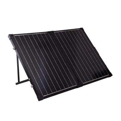 Buy 120 Watt Black Solar PV Panels / Foldable Solar Panel With Metal Handle at wholesale prices