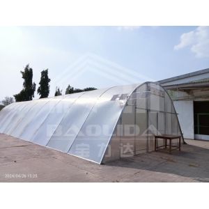 Drying Greenhouse With PC Board And Ventilation Greenhouse Metal Frame