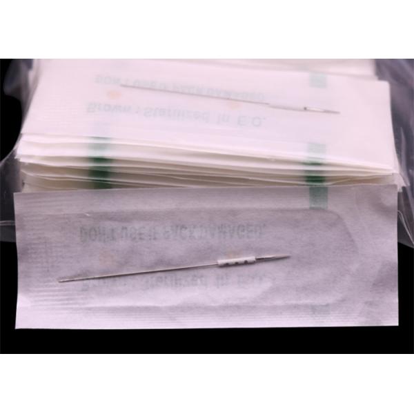 Buy Permanent Makeup Tattoo Machine Needle , 50mm Traditional 3RS Tattoo Needle at wholesale prices