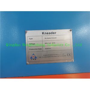 Devulcanizing Reclaimed Rubber Kneading Machine 140 Degree Tilting Angle