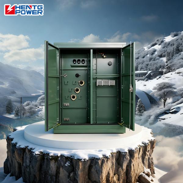 Quality Three Phase Pad Mounted Transformer with DYN1 Connection Group, Optimized Cooling Design and Extended Lifespan for sale