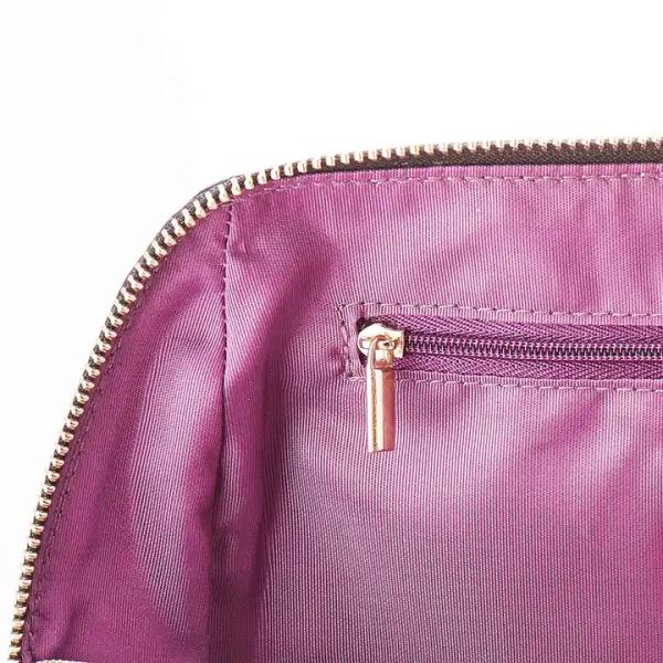 Transfer Print Women Travel Makeup Organizer Cute 10 X 3 X 8 Inches Private Label