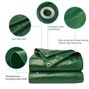 800gsm Heavy Duty Waterproof Tarp With Grommets Durable Versatile
