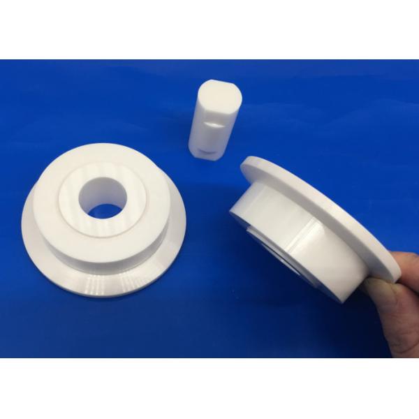 Buy High Fracture Toughness Zirconia Ceramic Roller Pulley with Ceramic Shaft at wholesale prices