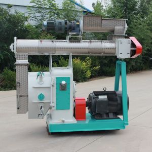CE Approved Animal Feeding Pellet Machine 415V Poultry Making Mill