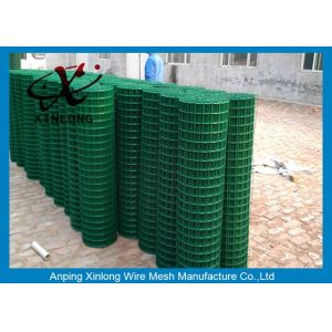 Commercial Horizontal Fence Panels , Holland Wire Mesh PVC Coated