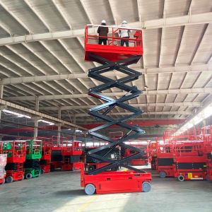 16m Electric Self Propelled Scissor Lift 230KG Capacity
